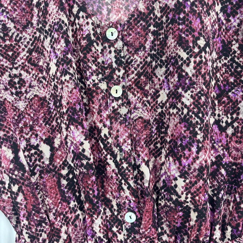 Show Me Your Mumu Python Print Romper - image 5